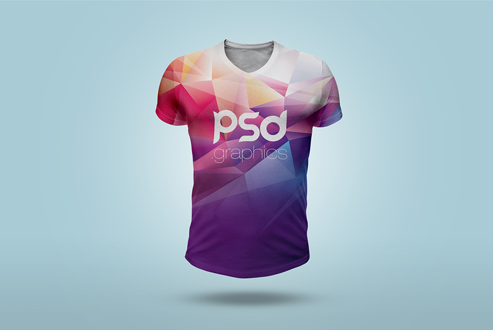 T-Shirt Mockup PSD Template