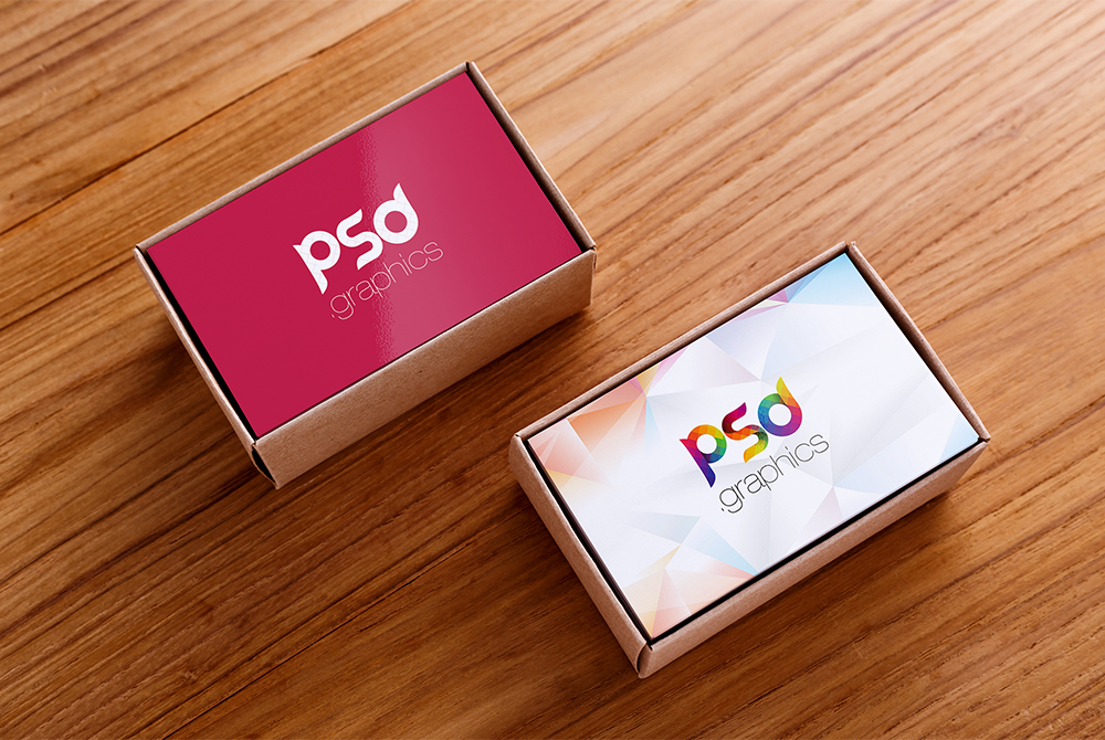 Download Business Card Box Mockup Free PSD | PSD Graphics