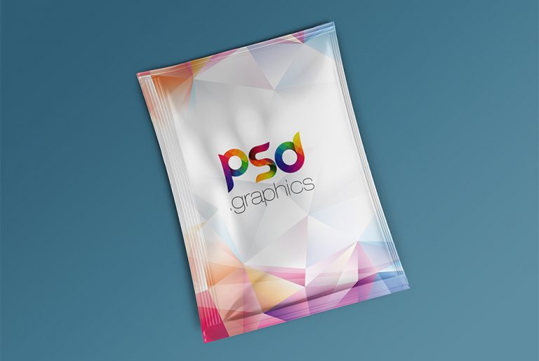 Download Foil Sachet Packaging Mockup Free PSD | PSD Graphics