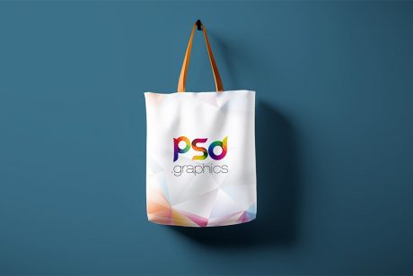 Download Hanging Tote Bag Mockup Free PSD | PSD Graphics