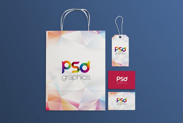 Shopping Brand Identity Mockup Free PSD | PSD Graphics