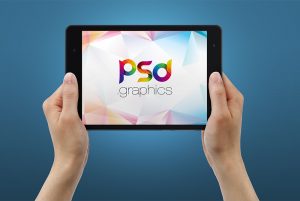 Tablet-in-Hand-Mockup-Free-PSD   