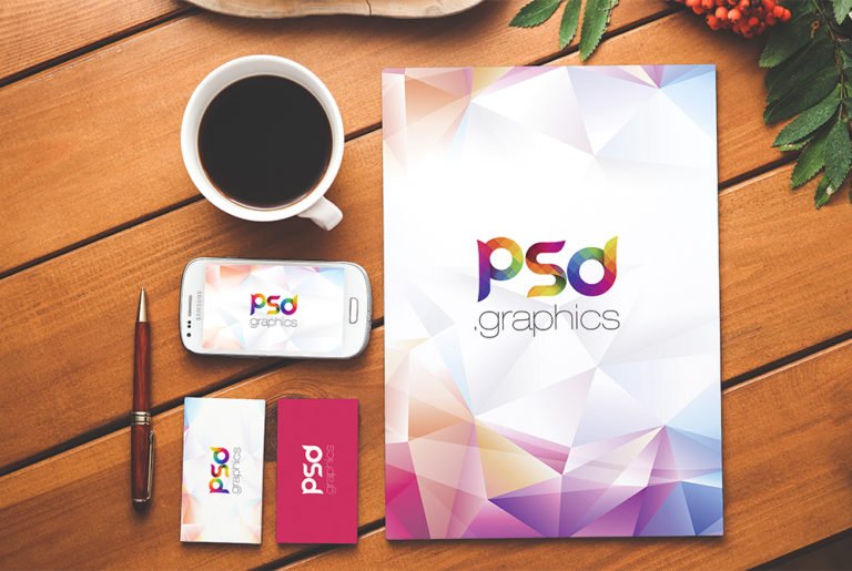 Free Branding &amp; Stationery PSD Mockup PSD GraphicsPSD