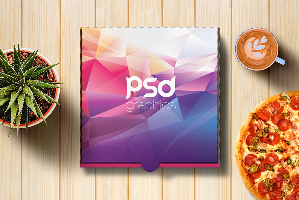 Pizza Box Mockup Free PSD | PSD Graphics