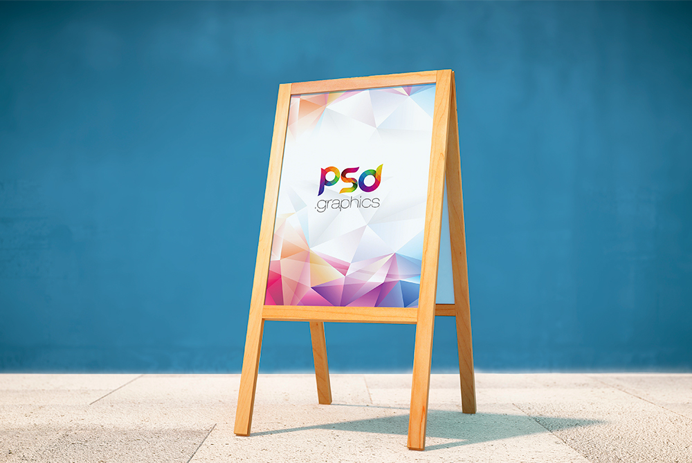 Download Wooden Display Stand Mockup Free Psd Psd Graphics