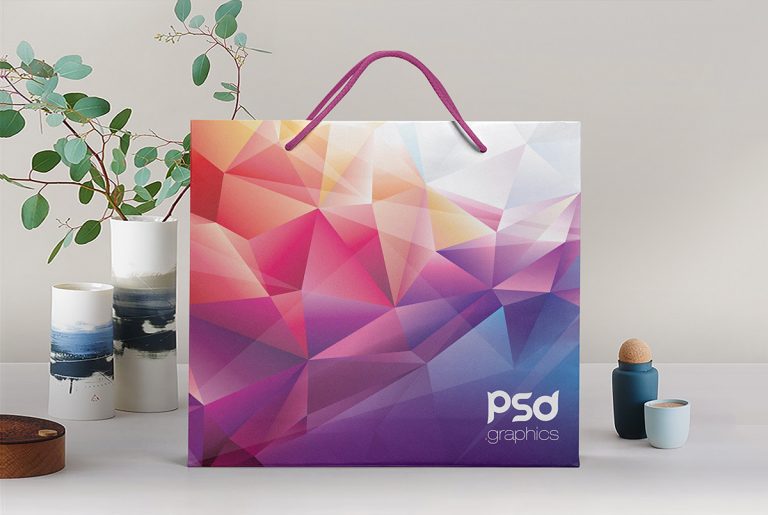 Download Shopping Paper Bag Mockup PSD | PSD Graphics