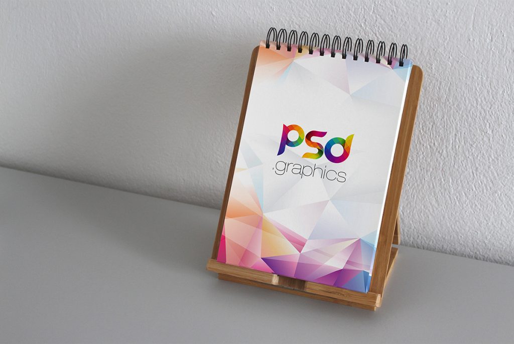 Download Spiral Notepad Mockup Free PSD | PSD Graphics