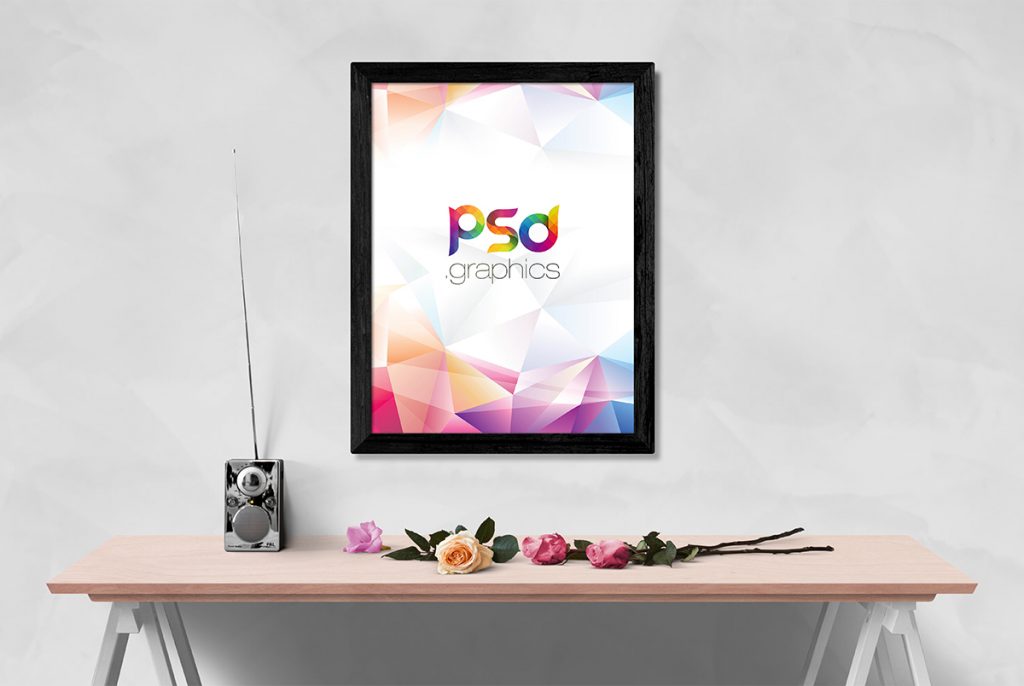 Download Wall Photo Frame Mockup PSD | PSD Graphics