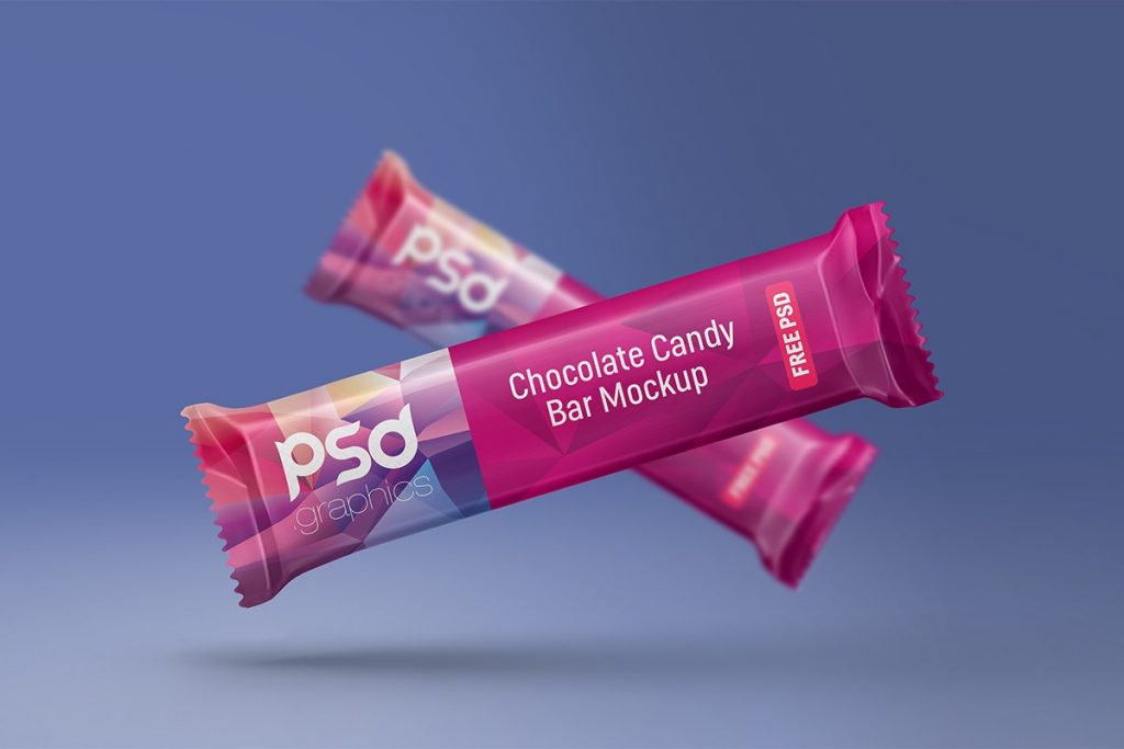 Download Candy Bar Packaging Mockup | PSD Graphics