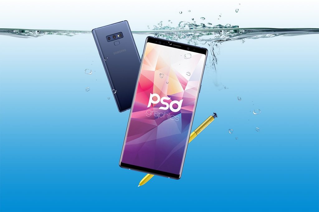 Samsung Galaxy Note 9 Mockup PSD | PSD Graphics