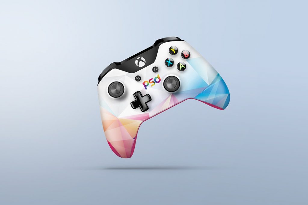 Xbox One Controller Mockup PSD | PSD Graphics