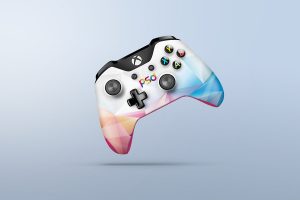 Xbox One Controller Mockup PSD   