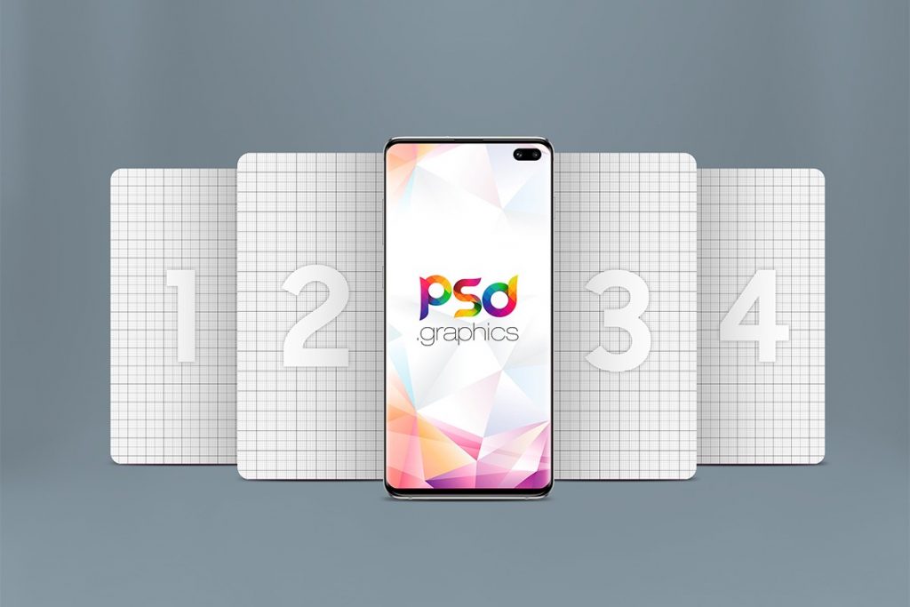 Download Galaxy S10 Plus Mockup PSD | PSD GraphicsPSD Graphics ...