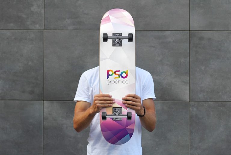 Download Skateboard Mockup Template PSD | PSD Graphics