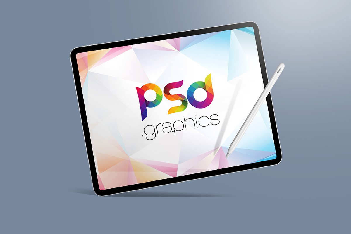 Apple iPad Pro 2022 Mockup PSD Graphics