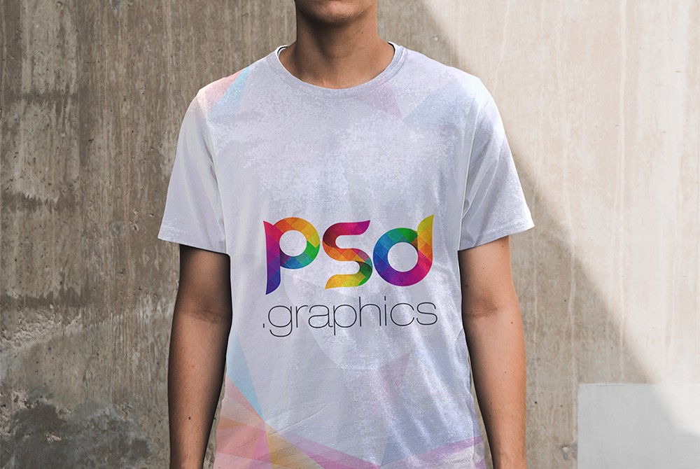 Free Man T-Shirt Template Mockup | PSD GraphicsPSD ...
