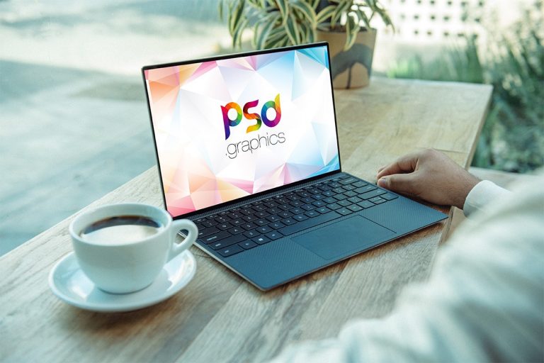 Working on Windows Laptop Mockup | PSD Graphics