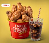 Fried Chicken Bucket Mockup PSD